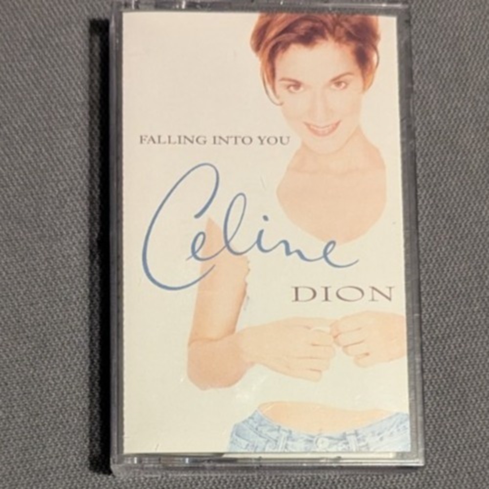 Celine Dion Falling Into You Audio Cassette Tape 1996 Epic Records Sony Music EX